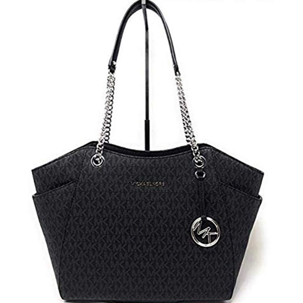 Michael kors chain jet set tote